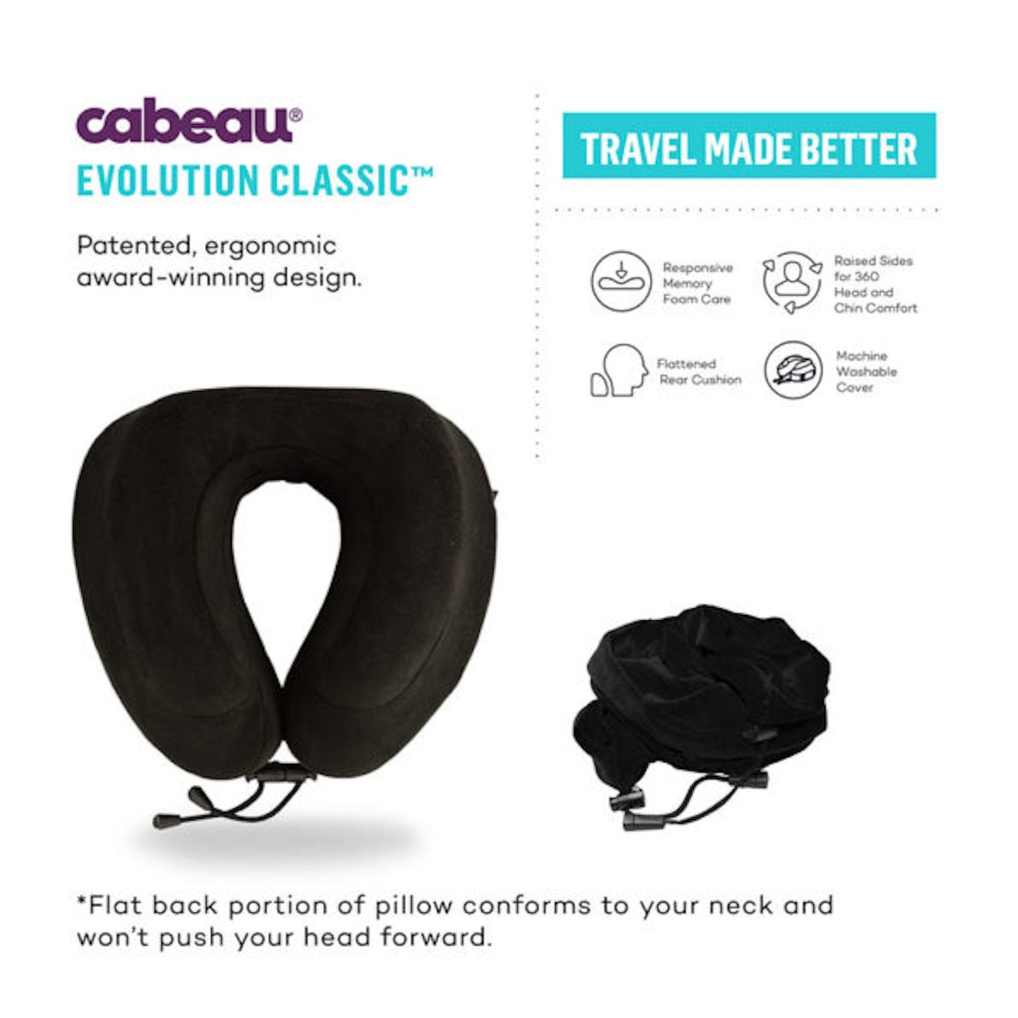 Cabeau Evolution® Classic Neck Pillow